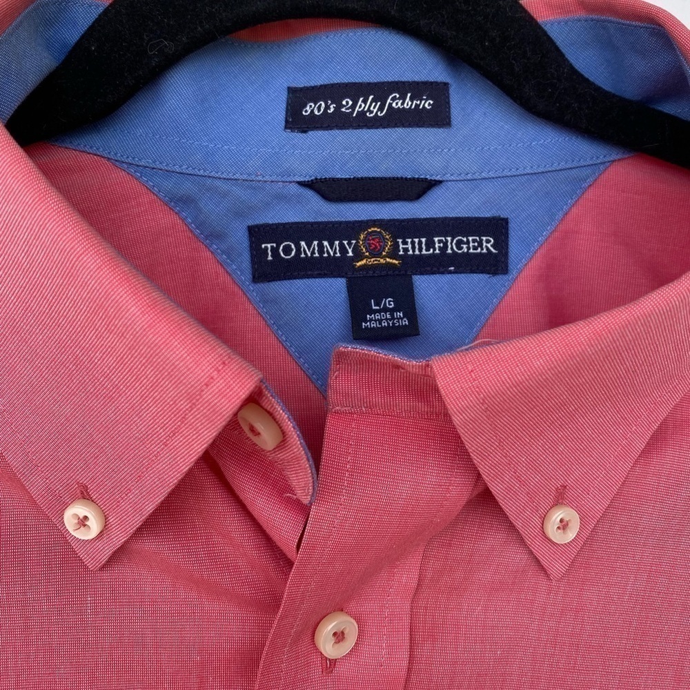 Tommy Hilfiger Classic Button Up Size L - Picture 3 of 6